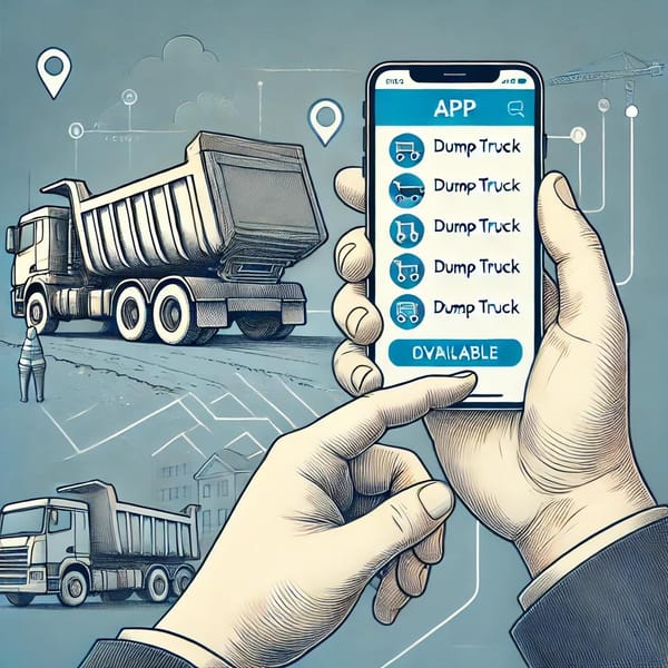 Startup Idea: Revolutionizing Construction with an On-Demand Dump Truck Service