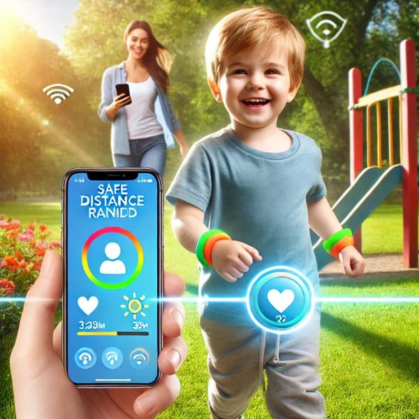 Startup Idea: Enhancing Child Safety with a Wearable Device and Virtual Leash App