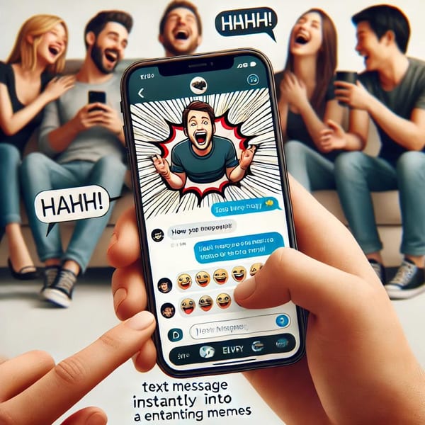 Startup Idea: Transform Conversations with an AI-Powered Meme Generator